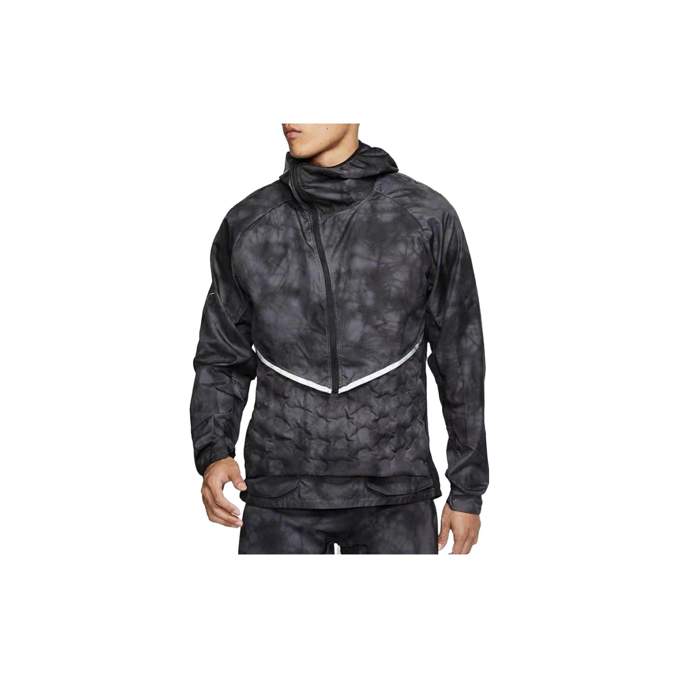 Nike Aeroloft Tech Pack Repel 2in1 Running Jacket  Black Grey  Men s BV5700-021 XL