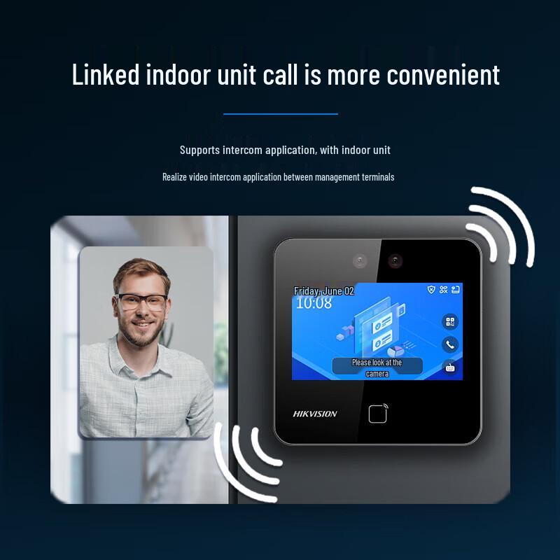 Hikvision D13S Facial Recognition Access & Attendance System CN plug (adapter included)