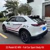 2022 Honda Vezel HRV Mugen Style Body Kit: Front Lip, Side Skirts, Rear Lip