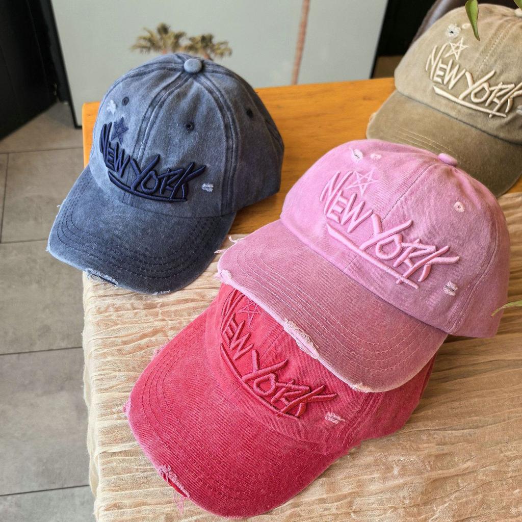 Sunscreen Sports Style Street Urban Hop Hip Hat Snapback Adjustable Letterings Alphabet Stitching Embroidered Fashionable Trendy Men Women For Cap