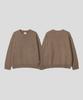 BLACK MOMENT Nature Lambswool Crew Knit [Beige]