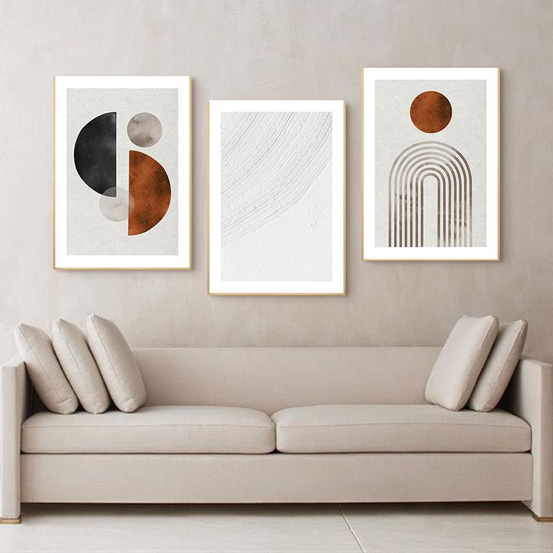 Moderní abstraktní plakát Line Art Malba Minimalistický plátno Plakát a tisk Nordic Picture Domácí dekorace obývacího pokoje