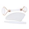 Jadestone Roller Massage Gua Sha Set Manual Double Heads Jadestone Roller Massage Scraping Set