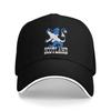 Schottland Vintage Löwe Schottische Flagge Stolz Baseballkappen Mode Sandwichkappen für Männer Frauen Polyester Sonnenschirmkappe Laufen Golf