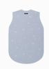 Konny Baby Wearable Embroidered For Prevents Colds While Easy to Put On and Take For Ages 0 to 5 [Konny] Sleeper, Futon, 100% Cotton, 6-ply Gauze,