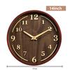 Vintage Wall Clocks Wooden Mechanism Silent Clock Living Room Interior Wall Watch Home Decor Round Clocks Room Furniture