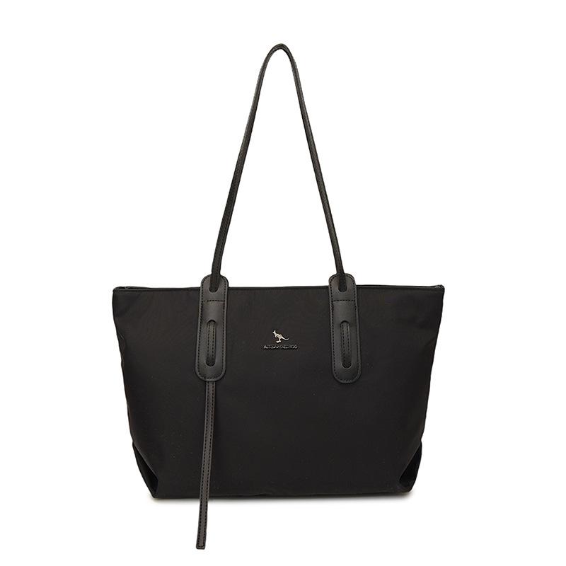 Jesienna Damska Torba Tote Dużej Pojemności - Jednolity Kolor, Wszechstronna, Modna Styl Na Ramię i Pod Ramię