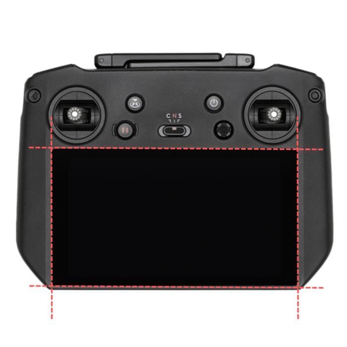 Schutzfolie - Phonillico - Gehärtetes Glas - 2er-Pack - Kompatibel mit DJI RC PRO - Kratzfest