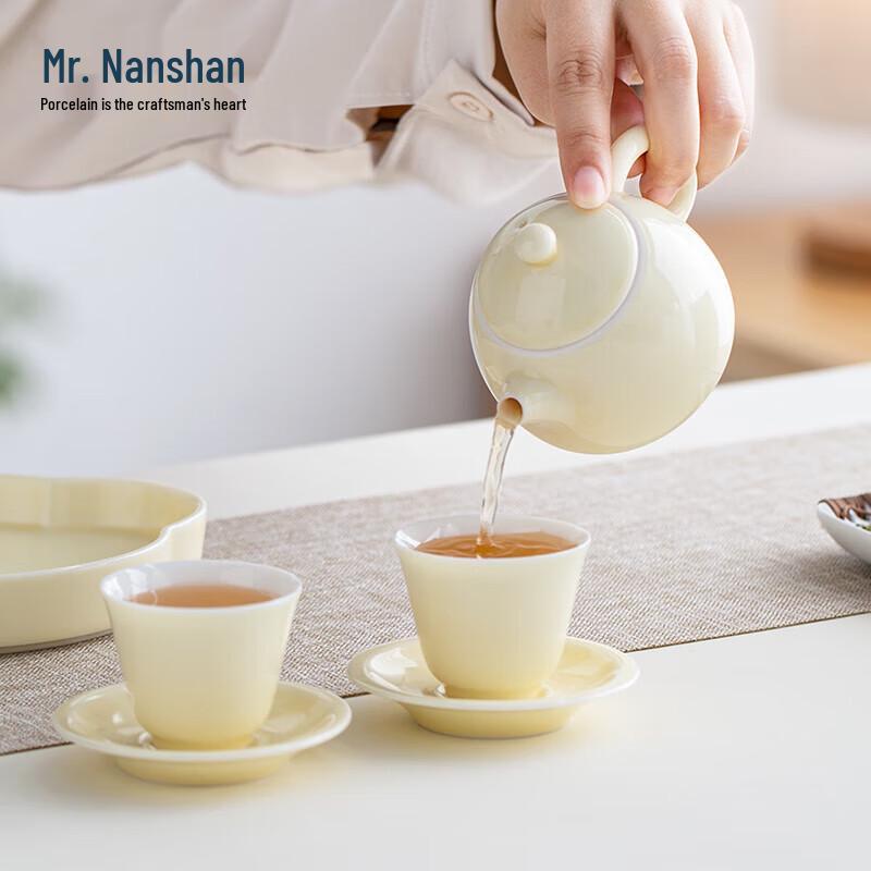 Nanshan Mr. Kung Fu Ceramic Dragon Egg Teapot Set