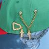 Brooch Pin Alloy Lapel Badge Hat Clip Stylish Breastpin Clothing Accessories for Religious Event and Fashion Enthusiasts