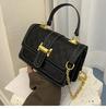 2023 European & American Retro Women's Shoulder Bag Crossbody Handbag - Fashionable Temperament Small Square Bag