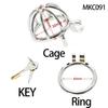 Small Penis Lock Male Stainless Steel Cock Cage Chastity Device Penis Lock Erotic Bondage Husband Loyalty Big Metal Cock Cage