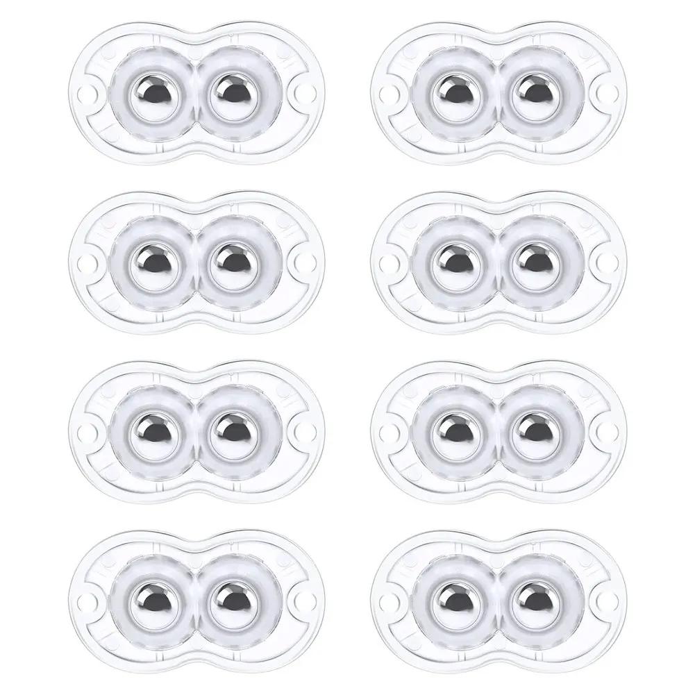 Double Bead Wheels Furniture Rollers Furniture Moving Increased Load Capacity Smooth And Quiet 360 Degree Rotation