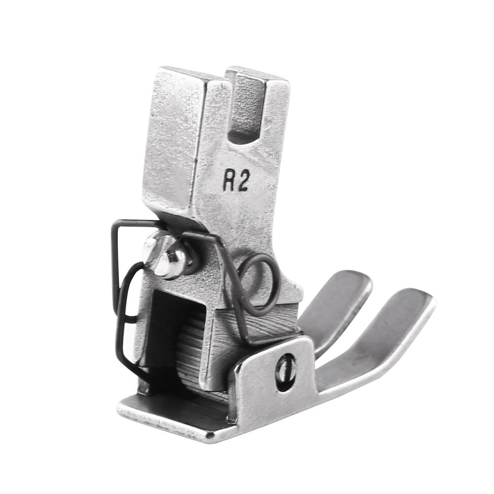 Industrial Flat Bed Sewing Machine Part Durable Steel Roller Presser Foot For Thick Fabric