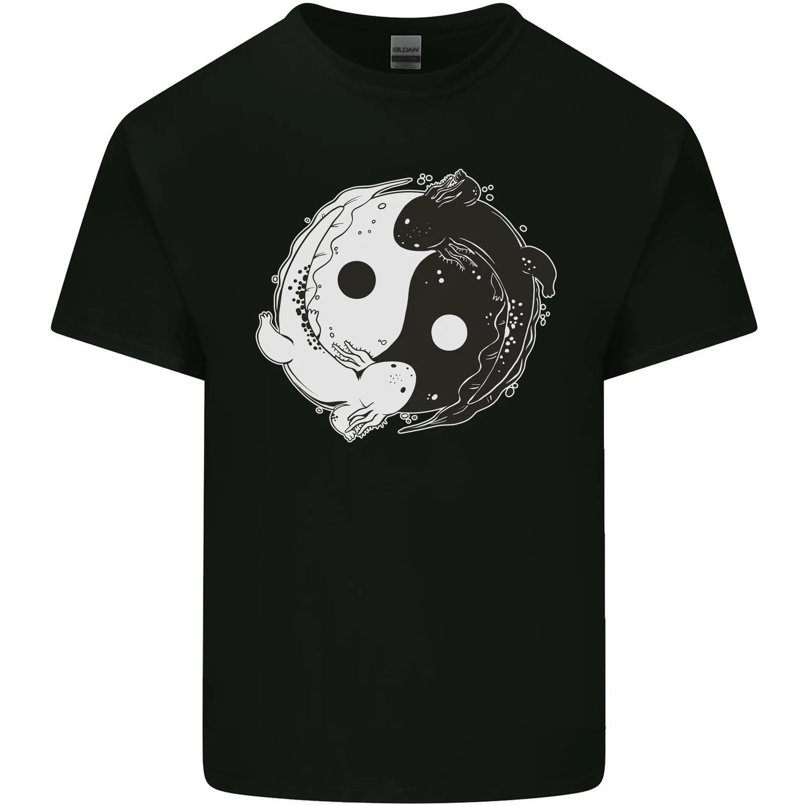 

Yin Yang Axolottl Kids T-Shirt Childrens M