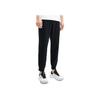 Anta Nine-Point Breathable Knitted Sports Pants Men Bottoms Basic-Black 152337308-2