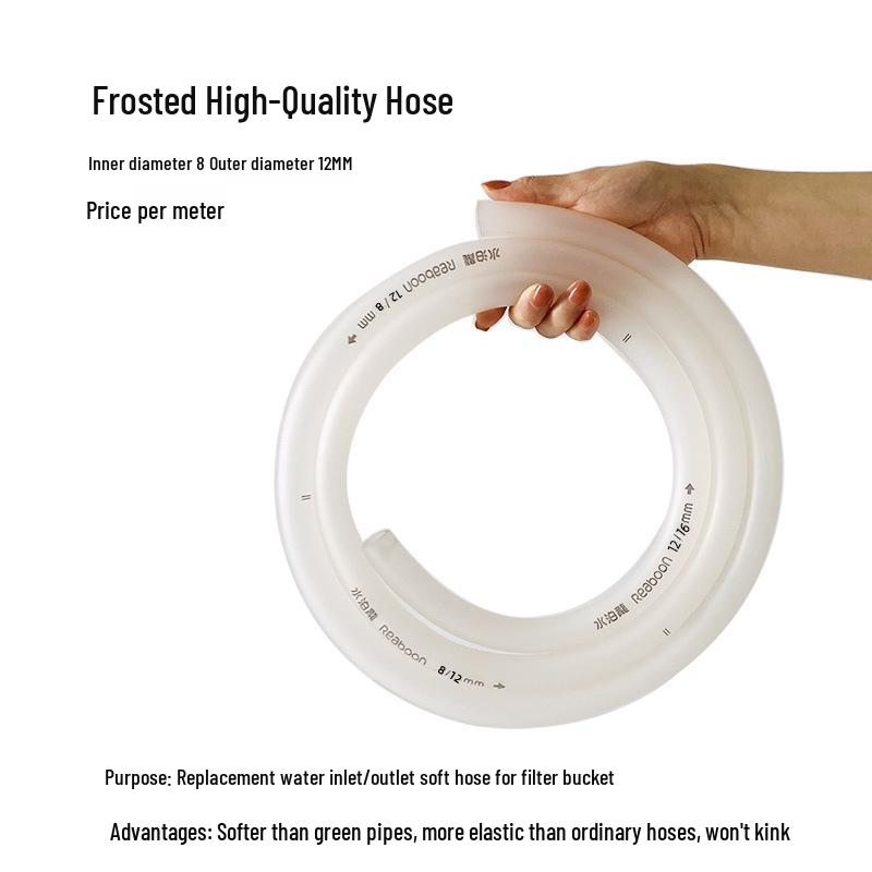Chuangxing Durable Freeze-Proof Replacement Hose for Filter Bucket, Fish Tank Water Change, Sub-Pump Shuibolong.