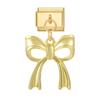 Gold Color Butterfly Bow Knot Star Swallow  Pendant Charm Links Fit 9mm Stainless Steel Bracelet DIY Making Men Women Gift