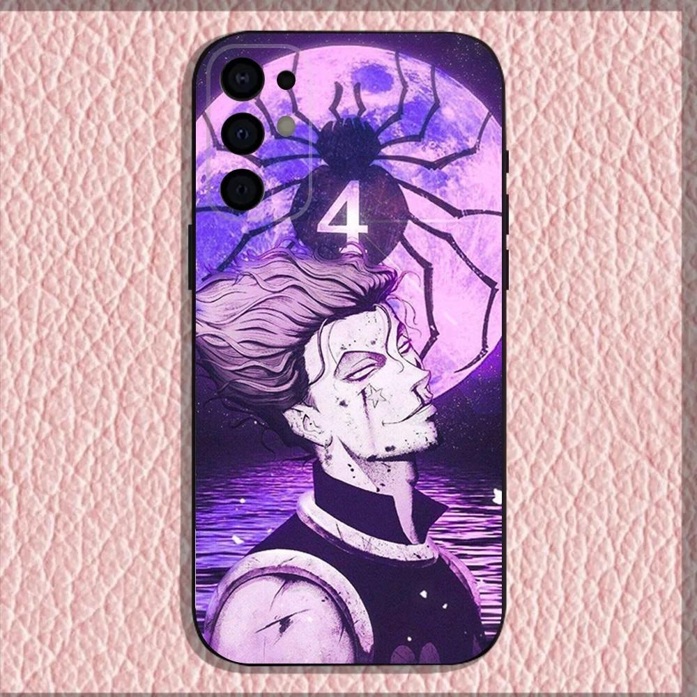 Anime H-Hisoka M-Morow Phone Case For Samsung S25,S24,S21,S22,S23,S30,Ultra,S20,Plus,Fe,Lite,Note,10,9,5G Black Cover