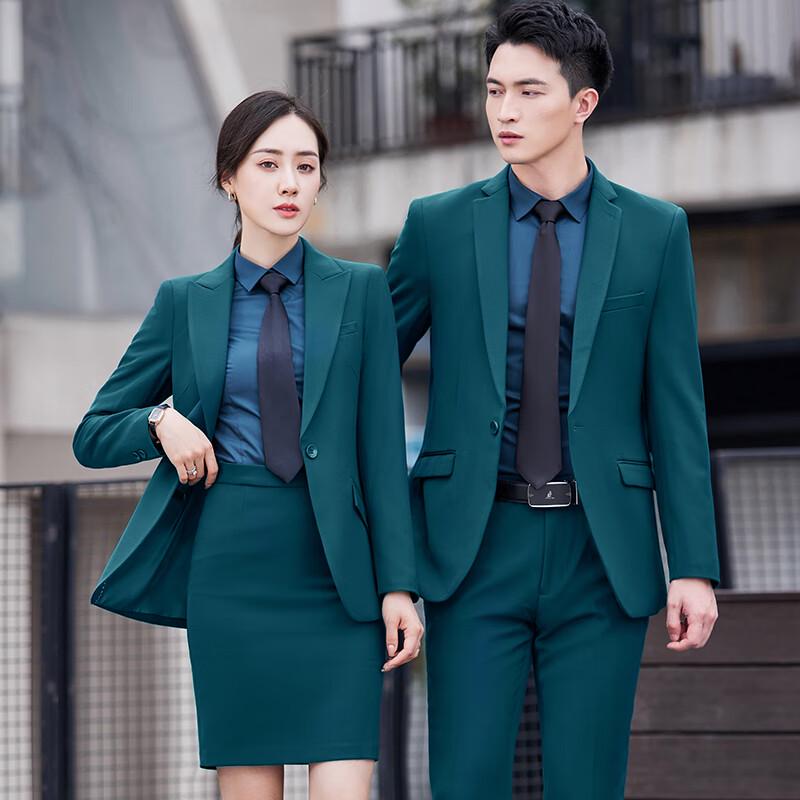 

Мужской и женский эластичный деловой костюм, не мнущийся XL