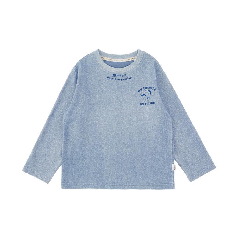 YouYou Girls  Pure Cotton Long Sleeve Cartoon T-Shirt 140