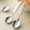 1/2Pcs Stainless Steel Spoons Set Children's Cartoon Koala Watermelon Ice Cream Spoon Dessert Spoon Tableware Set