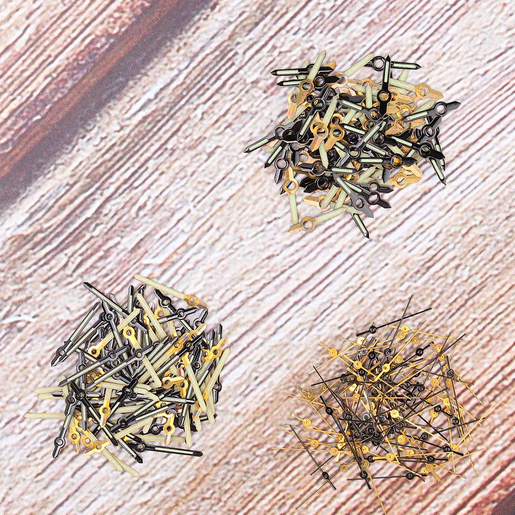 100Pcs Set Watch Second Minute Housr Hands for 2035 Movement with Night Light