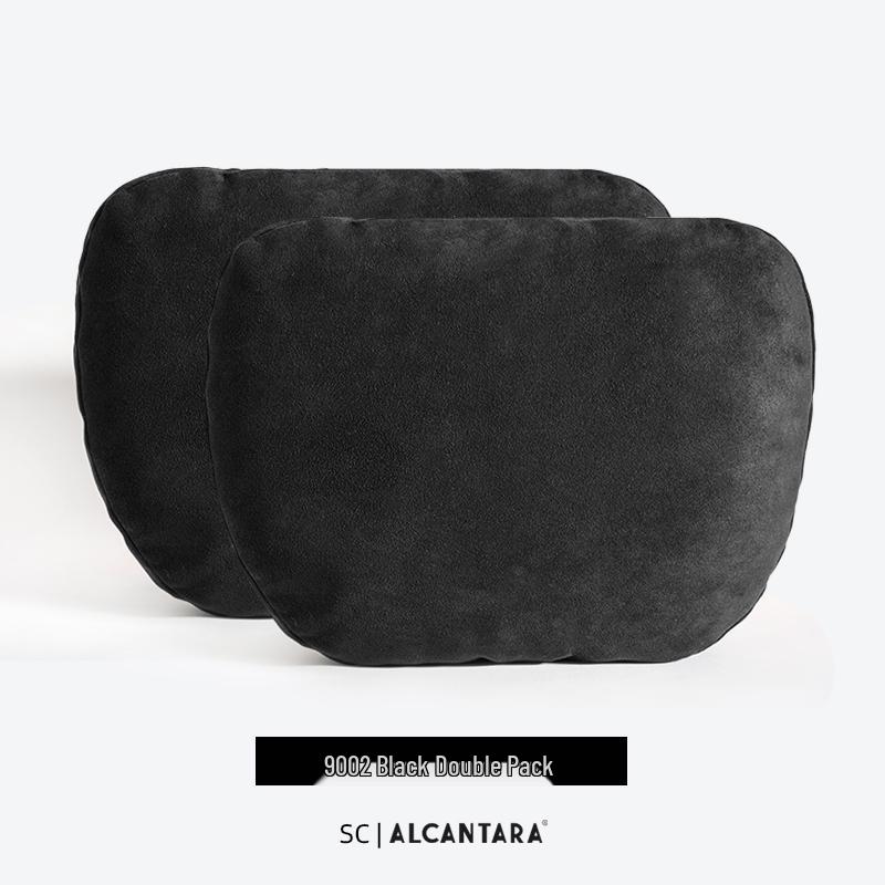 Alcantara Breathable Car Neck Pillow for Mercedes-Maybach S-Class Headrests