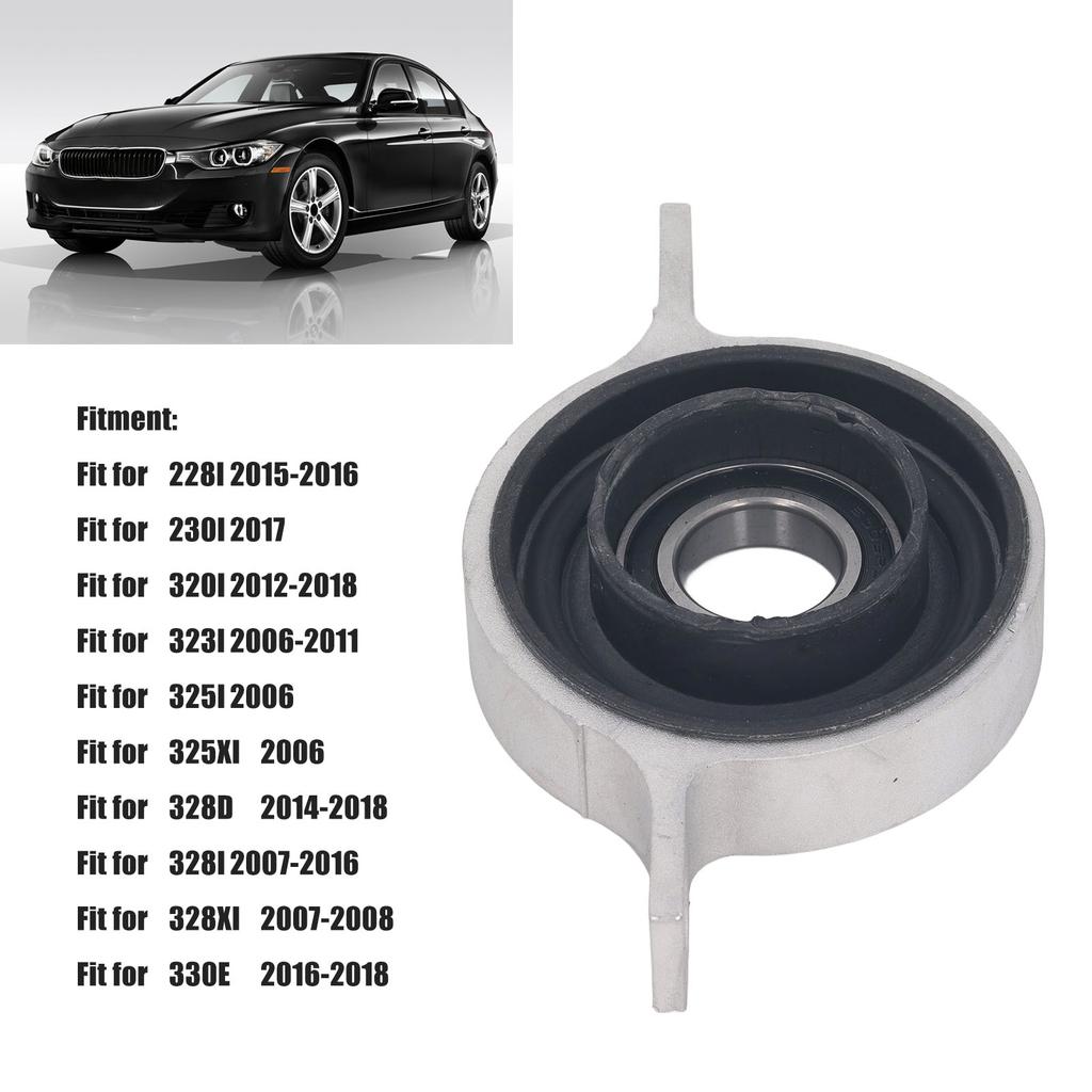 Driveshaft Center Support Bearing 26128615621 Metal Propshaft Center Support for 320I 325I 330I 430I