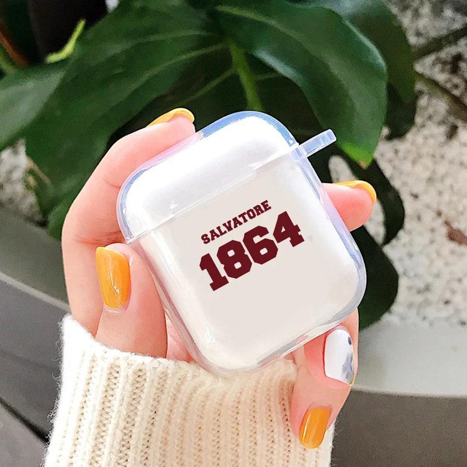 

The Vampire Diaries Damon Earphone Case for Airpods 4th 3rd Pro 3 Covers for Airpod 3 2 1 Protective Box Accessorie Shell Fundas AirPods 1st 2nd