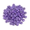 100pcs 6.8mm Acrylic Letters Beads Multicolor Flat Round Alphabet Loose Spacer Beads For Jewelry Making DIY Bracelet Accessories