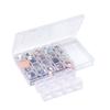 Jewelry Box  Rhinestone Organizer Plastic Storage Box Beads Container Nail Art Accessories