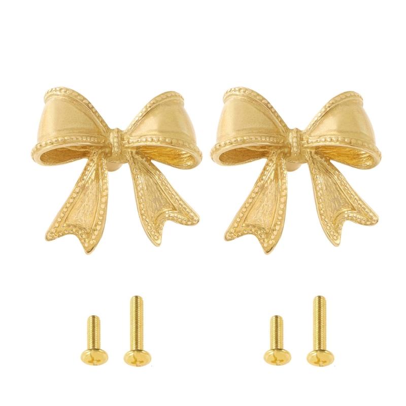 Elegante Schleifenform Messing Schrankgriff Langlebigkeit Korrosionsbeständig Für Küche Badezimmer Schlafzimmer Einfache Installation