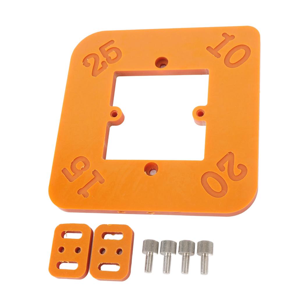 Round Corner Radius Template Woodworking Router Table Jig Wooden Board Arc Cutting R10 R15 R20 R25
