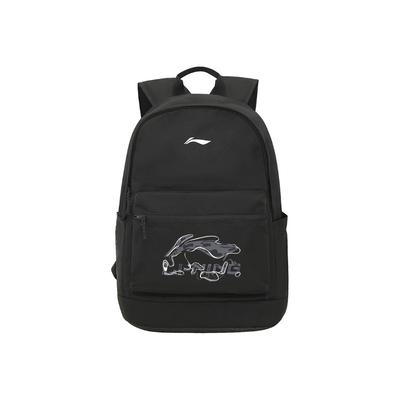 Polyester Backpack Regular Unisex Black ABSV313-42