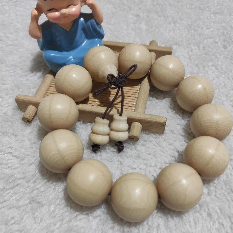 

Абелия Цвет дерева Ручной работы Тонко полированные Мужские и женские браслеты Бусины Ручные поделки Украшение 12mm * 17