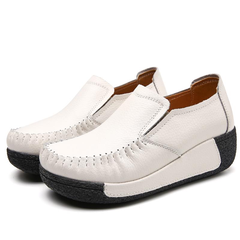 Ladies' Spring and Autumn Thick Soled Sports Shoes