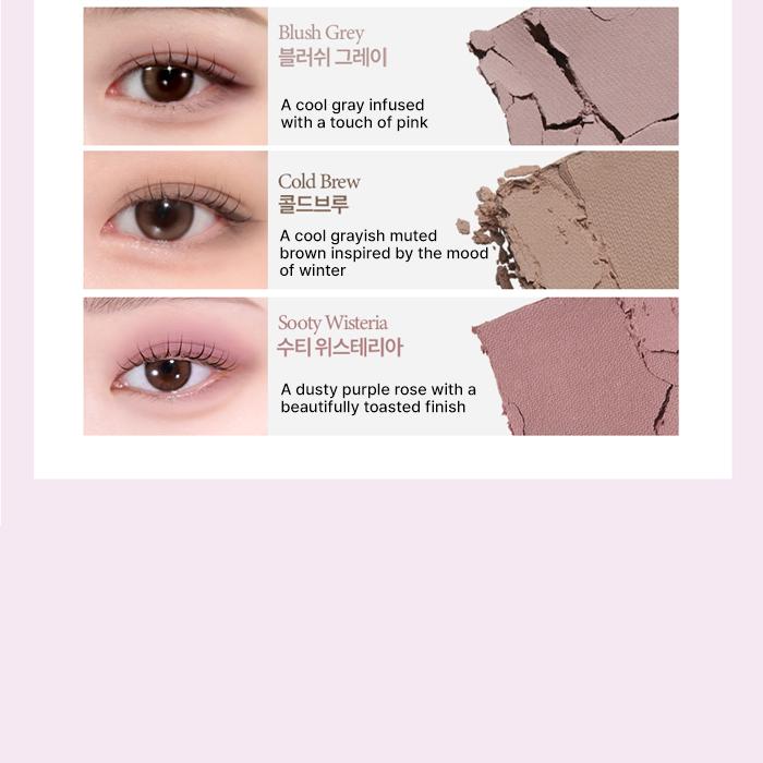 HOLIKA HOLIKA My Fave Piece Eyeshadow Single – Matte (44 Colors)