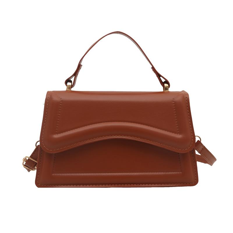 Fashion Niche Design Bag Women's 2025 Summer New Women's Bag Solid Color Casual Handbag Single Shoulder Messenger Bag Tide