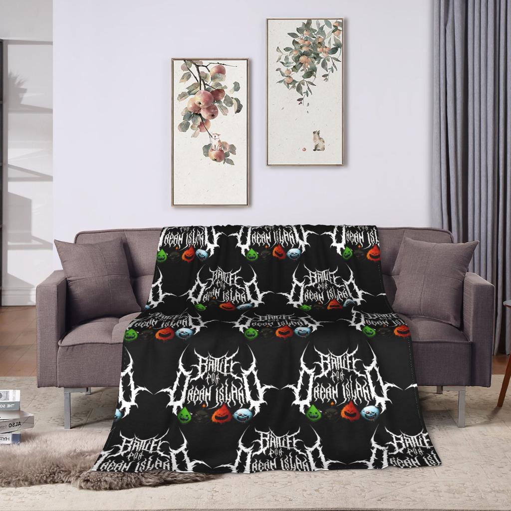 Four BFB  BFDI Blanket Velvet Textile Decor  Portable Lightweight Throw Blankets for Bedding Office Bedding Throws