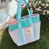 Nylon Mesh Beach Bag Gauze Mesh Handbag Cute Summer Shoulder Bag  Cosmetic Bag
