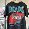 VINTAGE 1990 | ACDC The Razors Edges Banda de Concerto Unissex  AHN00840 Camiseta Unissex