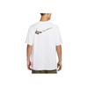 Nike Rundhals-Pullover mit Grafikdruck, Kurzarm-T-Shirt, Herren-Oberteile, Weiß, HQ1577-100