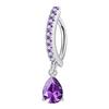 1PCS Heart Crystal Belly Button Rings For Women Fashion Reverse Belly Piercing Buckle Butterfly Navel Barbell Body Jewelry Gift