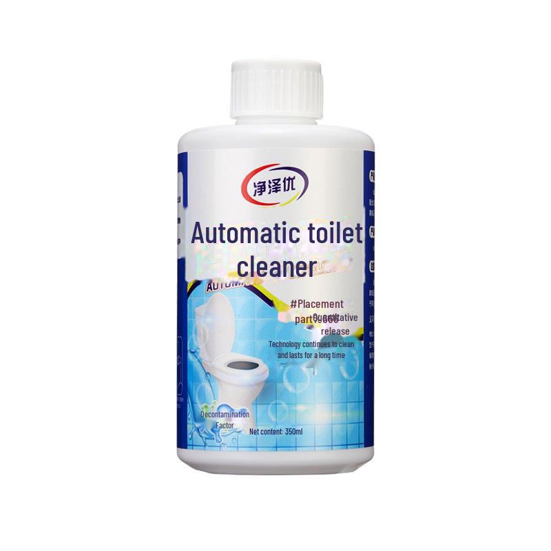 Blue Bubble Toilet Cleaner: Automatic Deodorizing and Descaling with Fragrance, Removing Stains and Odors.