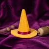 Halloween Costume Props for Kids 2 Pcs Mini Felt Witch Hats, Cute Tiny Wizard Hat Wine Small Scene Decorations Bottle Topper Party Favors, DIY Crafts,