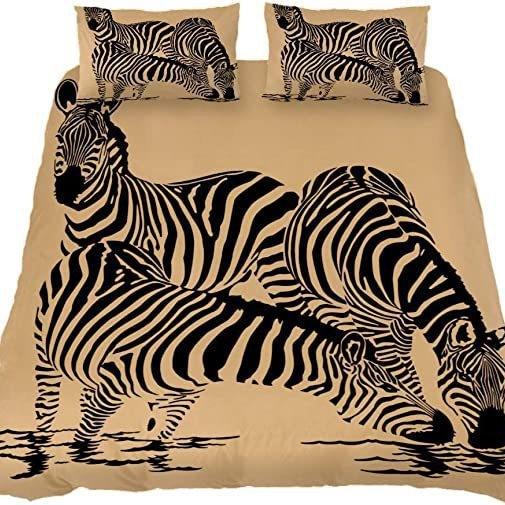 

Animal Three-Piece Bed Kit Digital Printing Quilt Cover 70*133