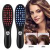 Head Massager Hair Comb Scalp Relaxation Treatment Brush Electric Vibration Growth Brush for Women Blue Red Light Therapy