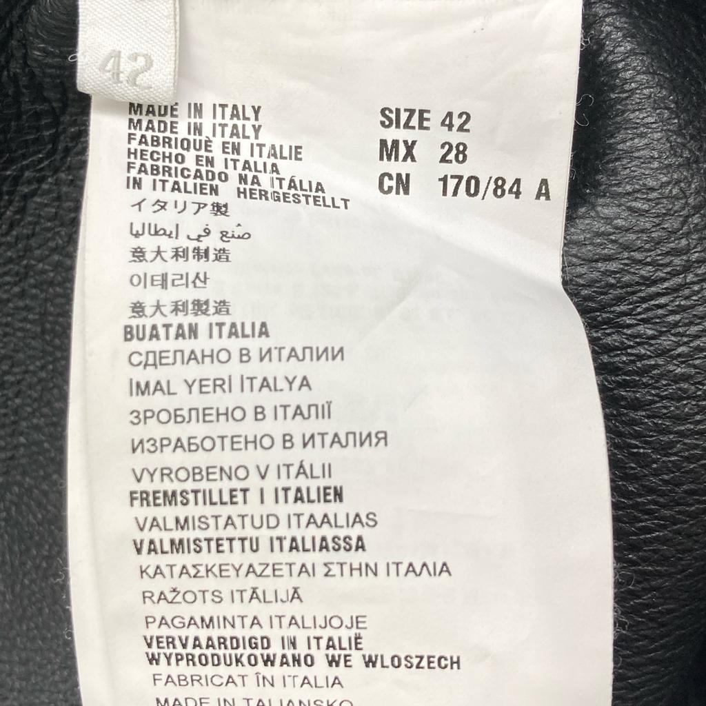 MIUMIU [Domestic Regular] MPS377 1CQY Sheepskin Mouton Coat 42 blackUsed