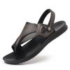 New flip-flops trendy fashion casual men's beach shoes non-slip dual-purpose cool slippers